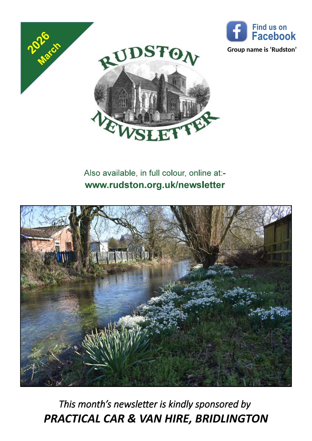 Rudston Newsletter March 2026