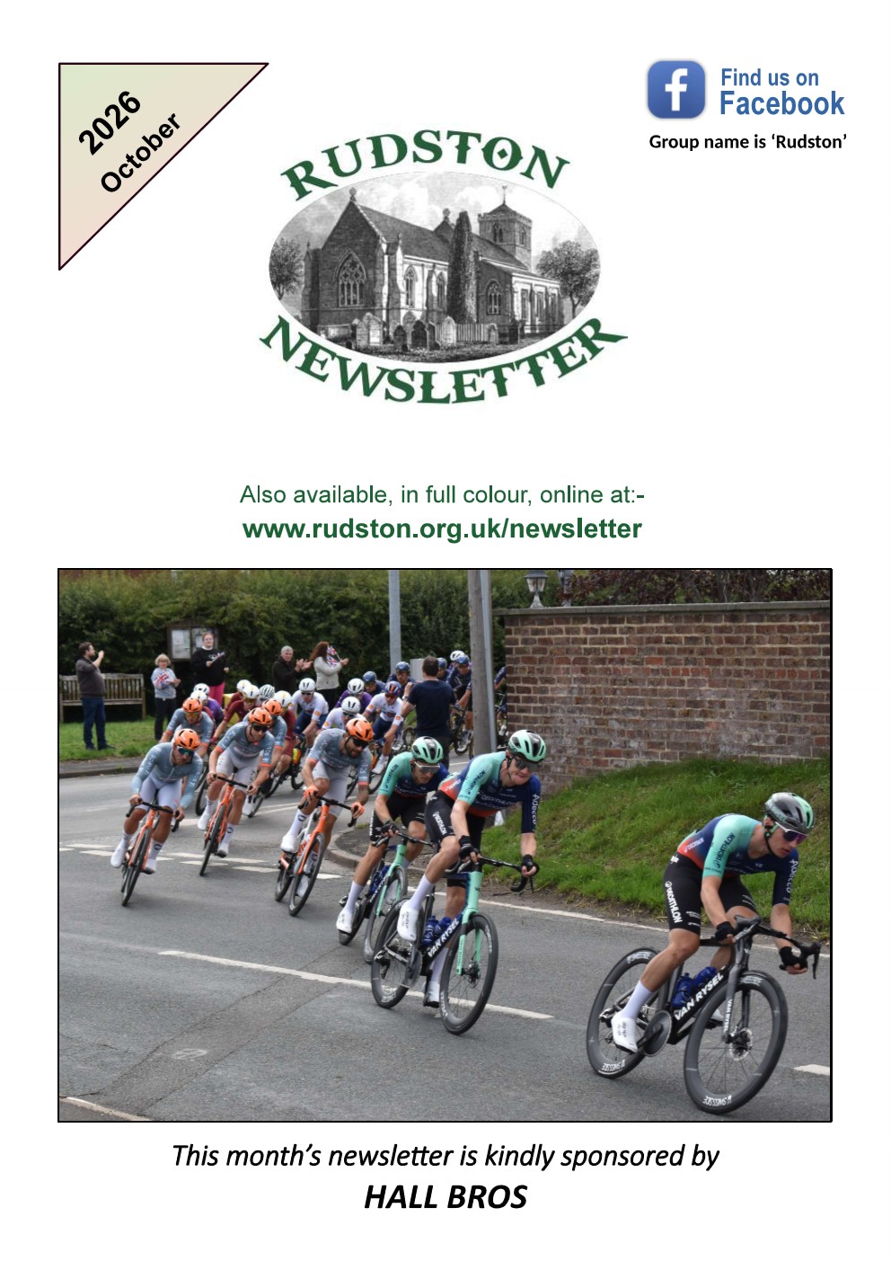 Rudston Newsletter October 2026